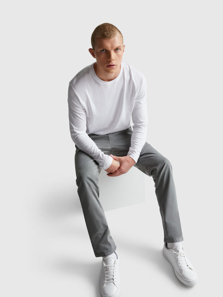 T-SHIRT L/S Hombre image number 3